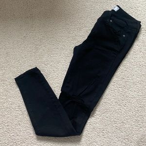 Paige Verdugo Ultra Skinny black jeans